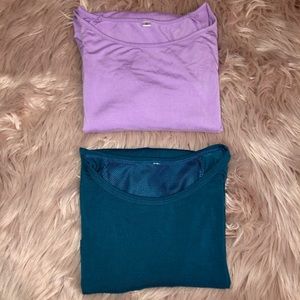 2 athletic tops
